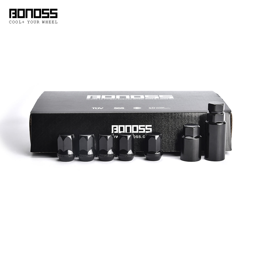 BONOSS Forged 50BV30 Steel Lug Nuts – Extreme Strength · Total Protection