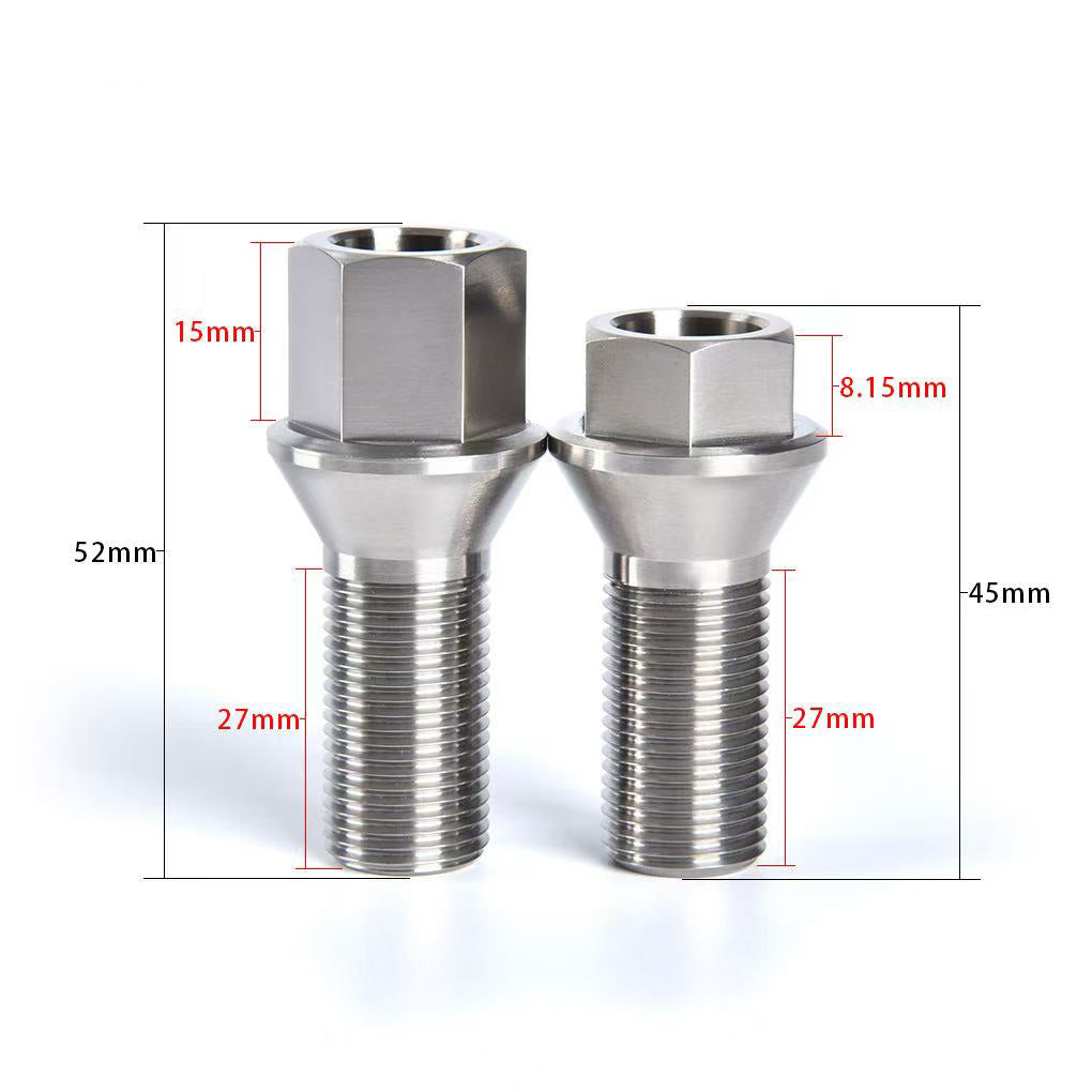 BONOSS Titanium Competition Wheel Studs – Lightweight, Track-Ready, Built for Australia